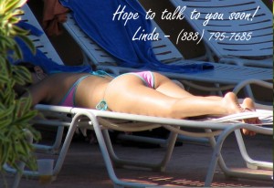 Linda's Hot Phone Sex - Linda at Pool